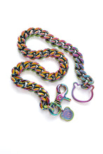 Load image into Gallery viewer, Iridescent Cuban Chain Necklace
