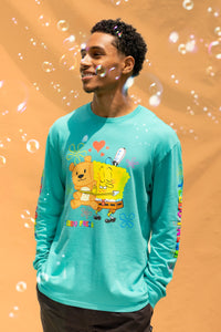 TF x SpongeBob Bear Hug Long Sleeve T-Shirt