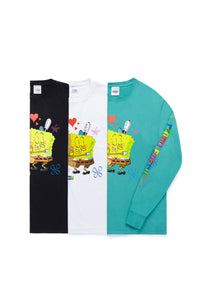 TF x SpongeBob Bear Hug Long Sleeve T-Shirt